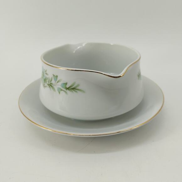Gravy Boat Dish Creative Manor Reg No. 9169 Fine China Japan Thanksgiving - Picture 6 of 14
